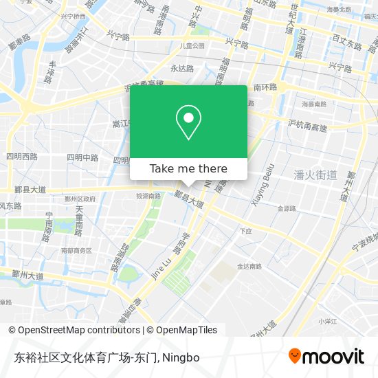 东裕社区文化体育广场-东门 map