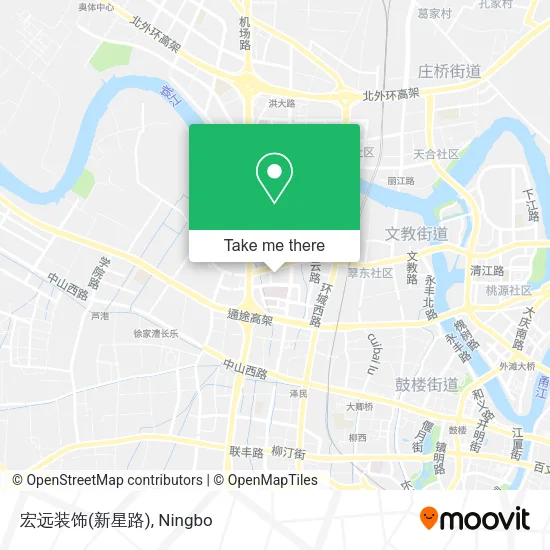 宏远装饰(新星路) map