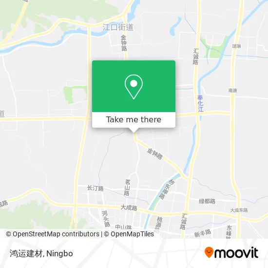 鸿运建材 map