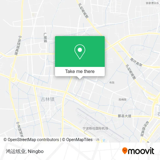 鸿运纸业 map
