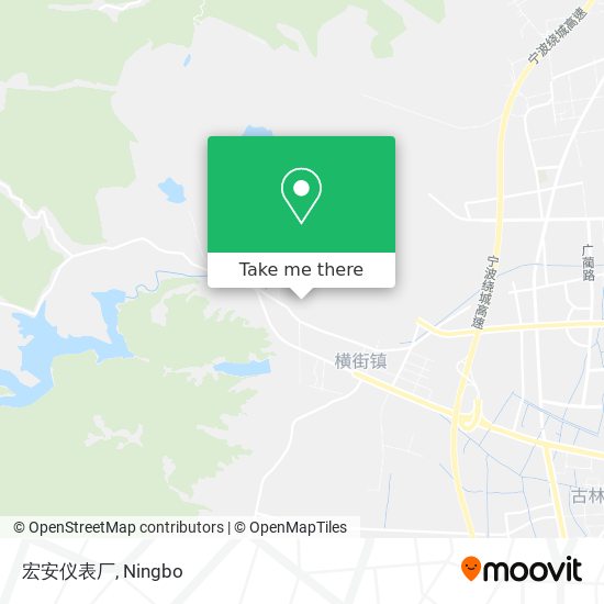 宏安仪表厂 map