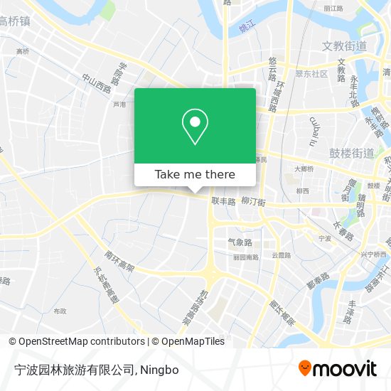 宁波园林旅游有限公司 map