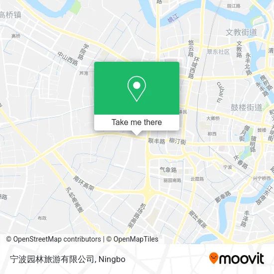 宁波园林旅游有限公司 map