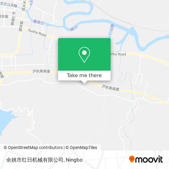 余姚市红日机械有限公司 map