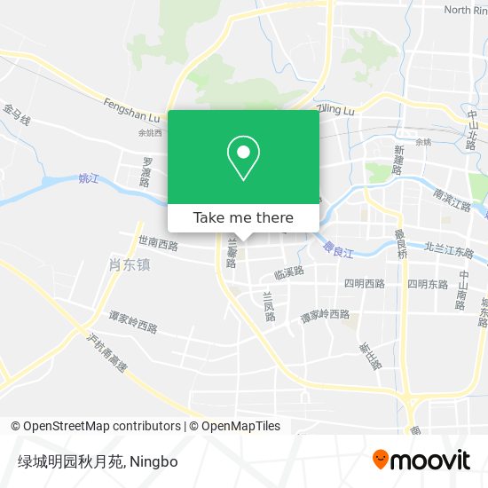 绿城明园秋月苑 map