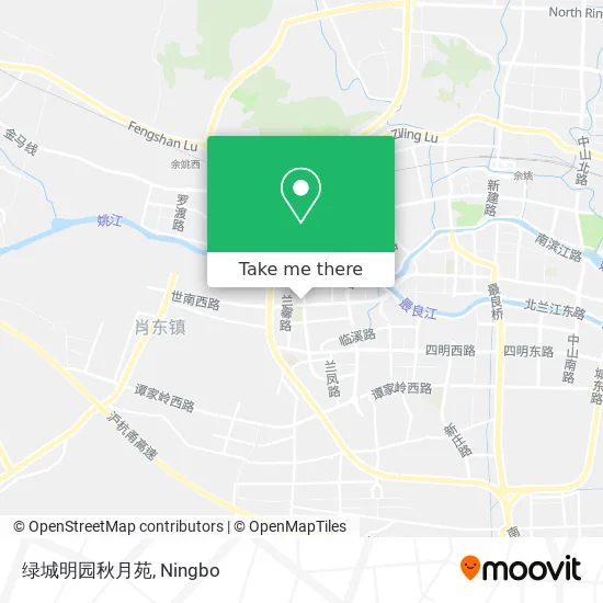 绿城明园秋月苑 map