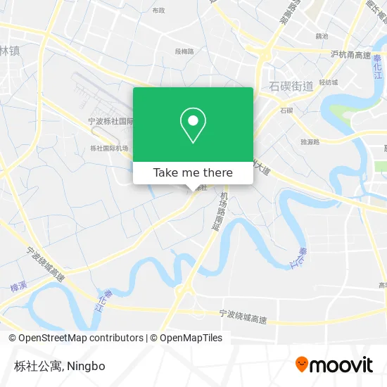 栎社公寓 map