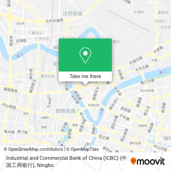 Industrial and Commercial Bank of China (ICBC) (中国工商银行) map