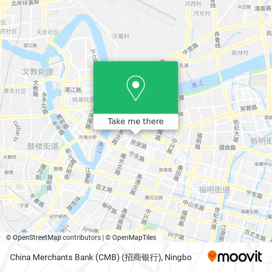 China Merchants Bank (CMB) (招商银行) map