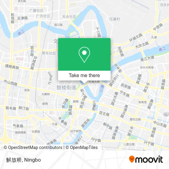 解放桥 map
