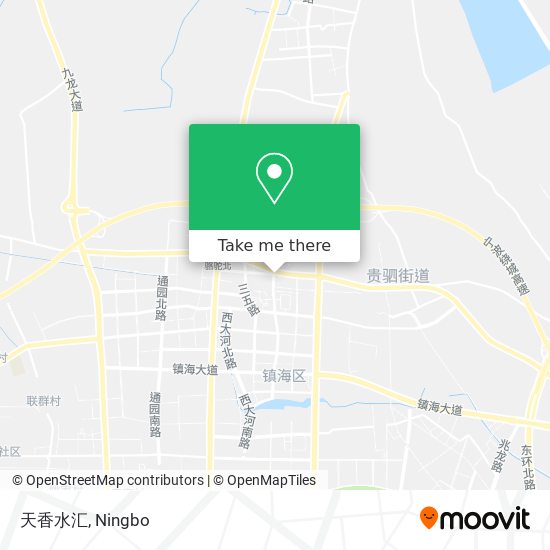天香水汇 map