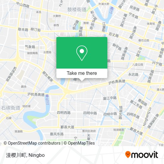 漫樱川町 map
