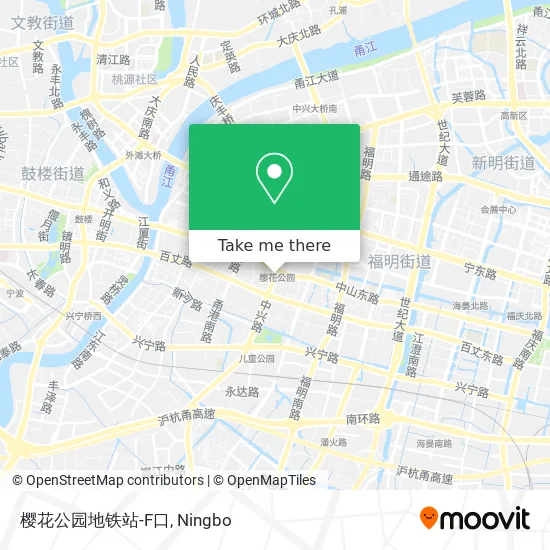 樱花公园地铁站-F口 map