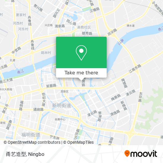 甬艺造型 map