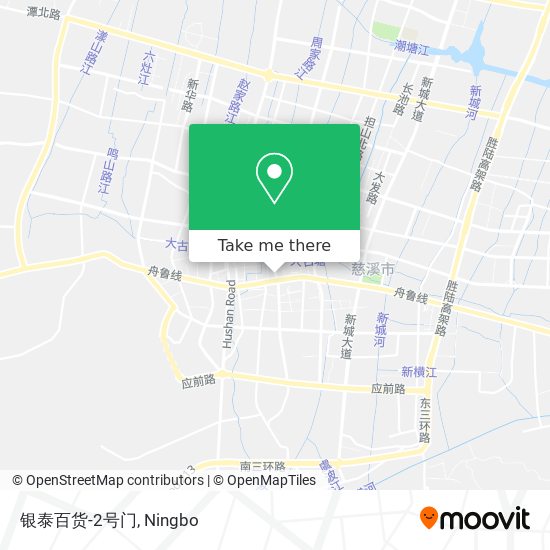 银泰百货-2号门 map