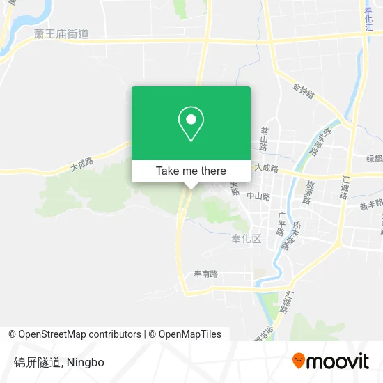 锦屏隧道 map