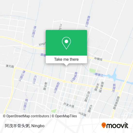 阿茂羊骨头粥 map