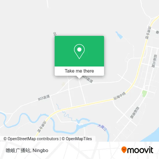 瞻岐广播站 map