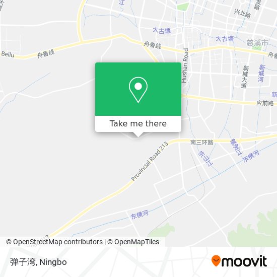 弹子湾 map