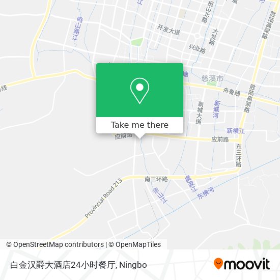 白金汉爵大酒店24小时餐厅 map