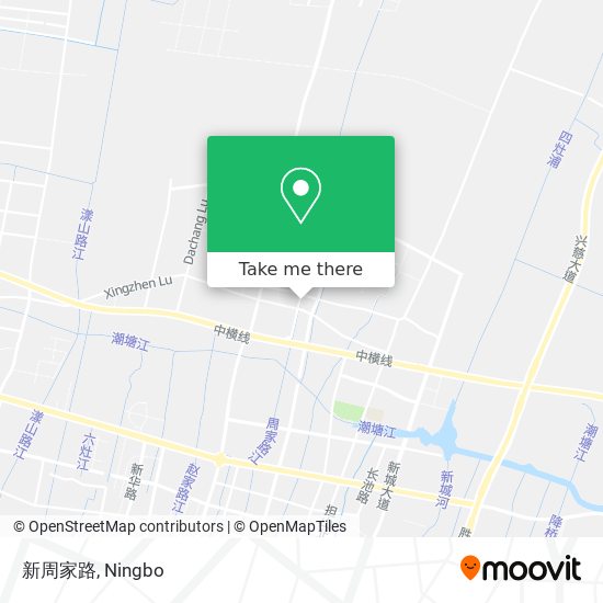 新周家路 map