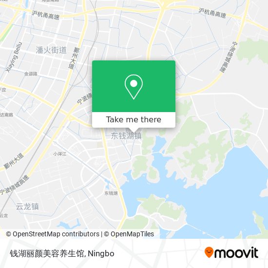 钱湖丽颜美容养生馆 map