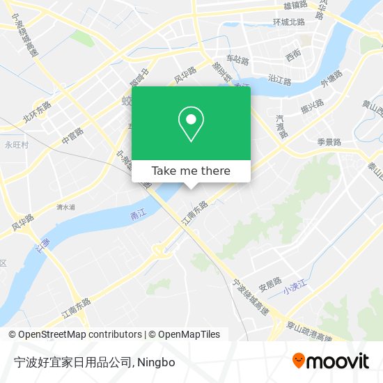 宁波好宜家日用品公司 map