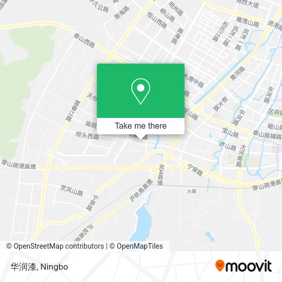 华润漆 map