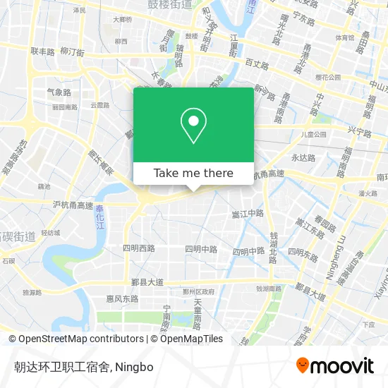 朝达环卫职工宿舍 map