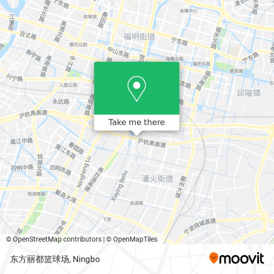 东方丽都篮球场 map
