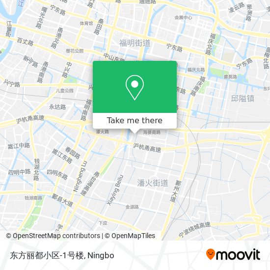 东方丽都小区-1号楼 map
