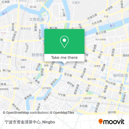 宁波市资金清算中心 map