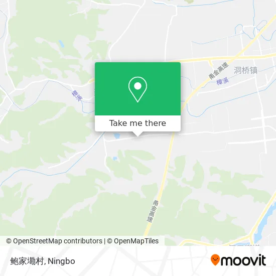 鲍家墈村 map