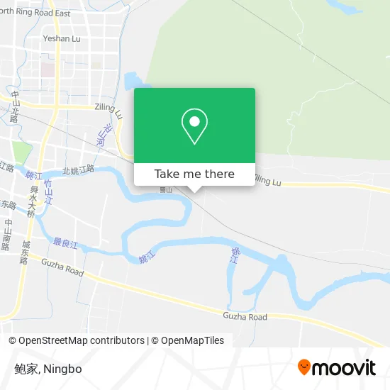 鲍家 map