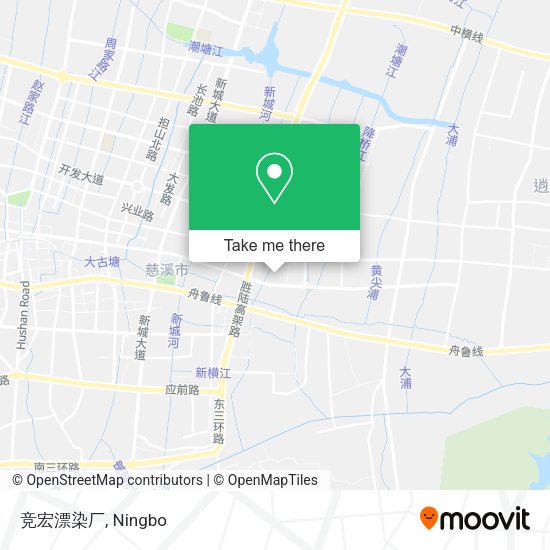 竞宏漂染厂 map