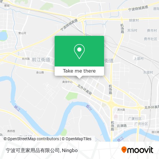 宁波可意家用品有限公司 map