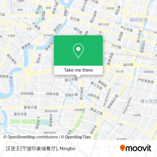 汉堡王(宁波印象城餐厅) map