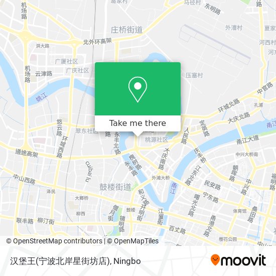 汉堡王(宁波北岸星街坊店) map