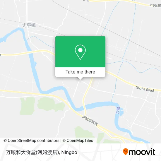 万顺和大食堂(河姆渡店) map