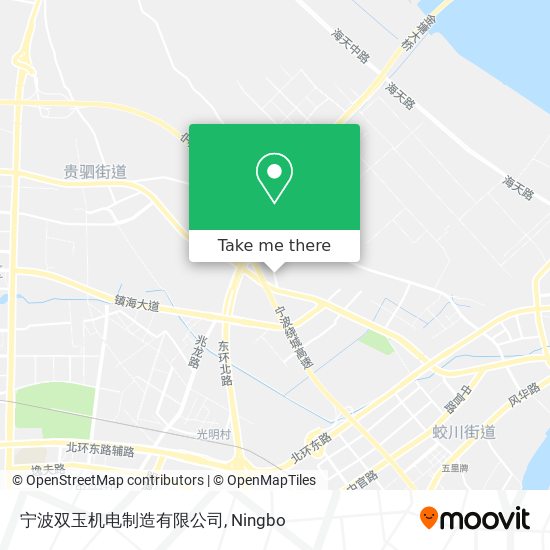 宁波双玉机电制造有限公司 map