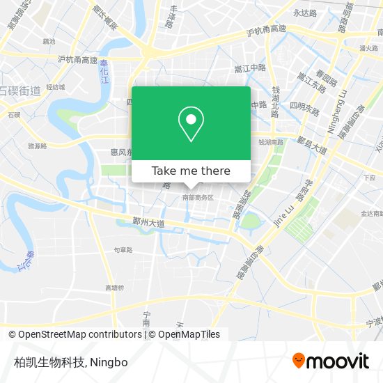 柏凯生物科技 map