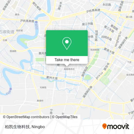 柏凯生物科技 map