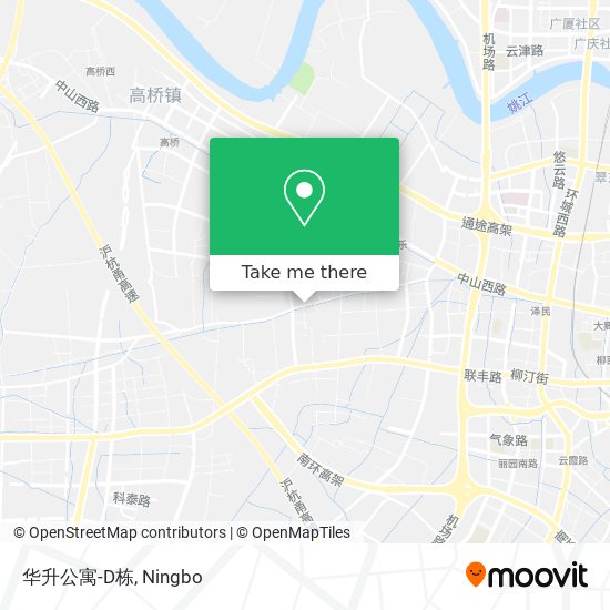 华升公寓-D栋 map