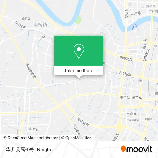 华升公寓-D栋 map