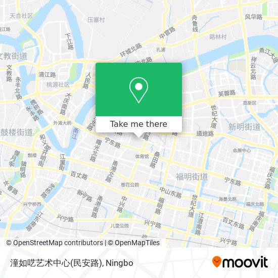 潼如呓艺术中心(民安路) map