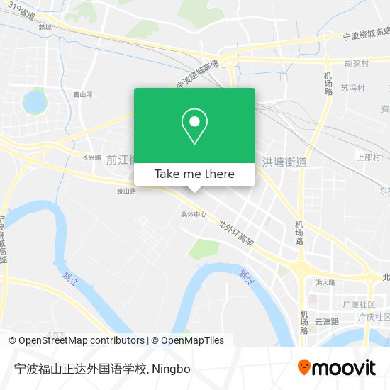 宁波福山正达外国语学校 map