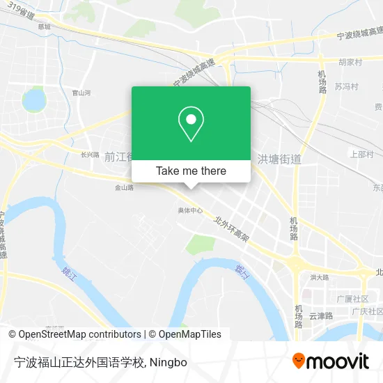 宁波福山正达外国语学校 map