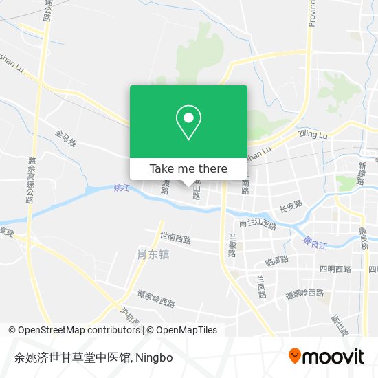 余姚济世甘草堂中医馆 map