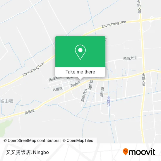又又勇饭店 map