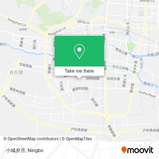 小城岁月 map